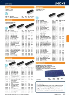 Preview of Jaycar Engineering & Scientific Catalogue 2025/2026  - valid from 09.07.2025 | Page: 237 | Products: Gate, Scissors