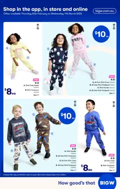 Preview of Big W Brilliant Basics - valid from 26.02.2026 | Page: 4 | Products: Hoodie