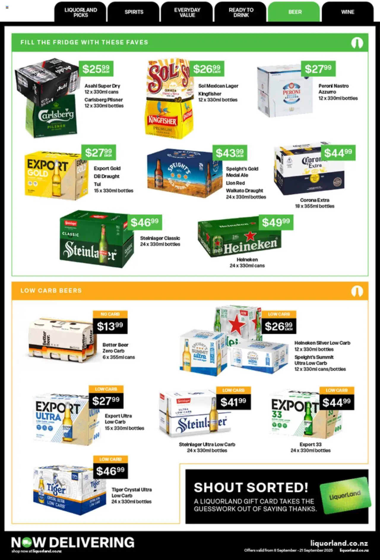 Liquorland catalogue from 08.09.2025 | Page: 14