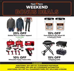 Preview of Mills Fleet Farm weekly ads valid from 04.12.2025