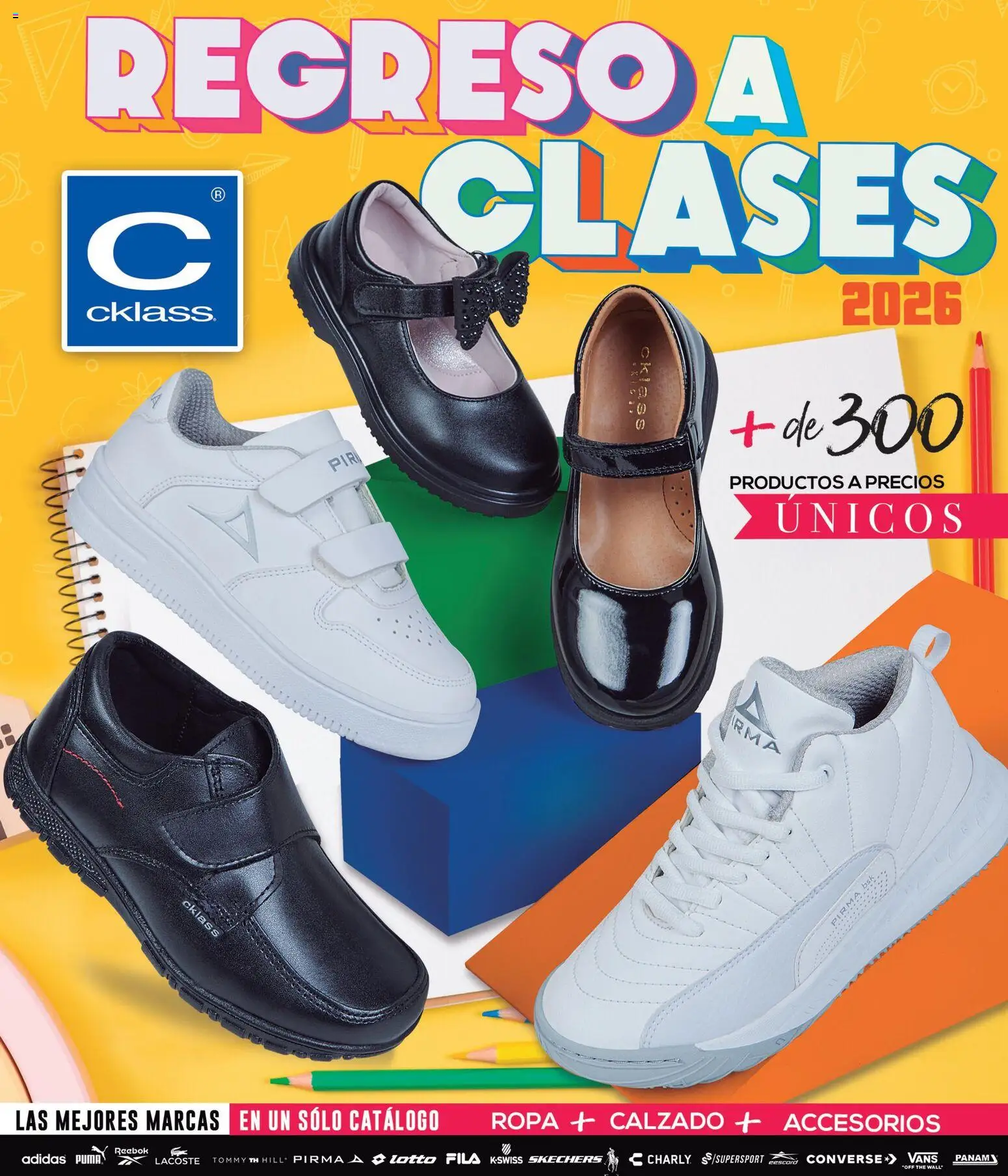 Nuevas ofertas de Cklass válidas en toda la República Mexicana desde el 06.01.2026. ¡Encuentra las mejores ofertas en Cklass catálogo Regreso a clases 2026! | Página: 1 | Productos: Ropa