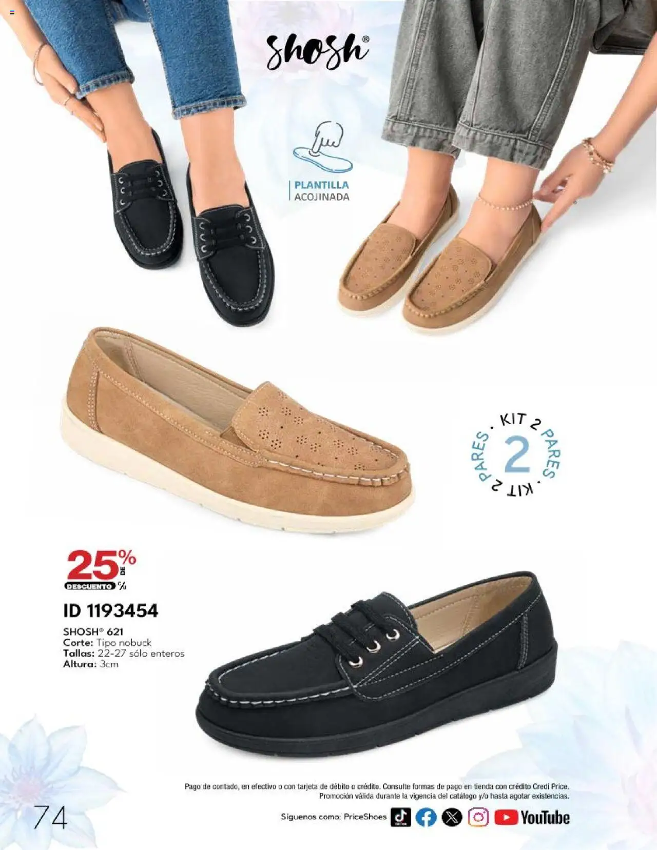 Nuevas ofertas de Price Shoes válidas en toda la República Mexicana desde el 28.04.2025. ¡Encuentra las mejores ofertas en Price Shoes catálogo Calzado PV 2025! | Página: 74