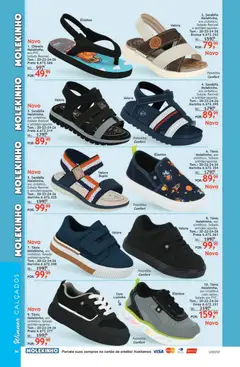 Quatro Estações - Catálogo 01-02-03 - Pré-Visualização do folheto da loja Quatro Estações, válido de 01.01.2026 | Página: 50 | Produtos: Tênis, Palmilha