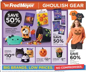 Preview of Fred Meyer weekly ads valid from 22.10.2025