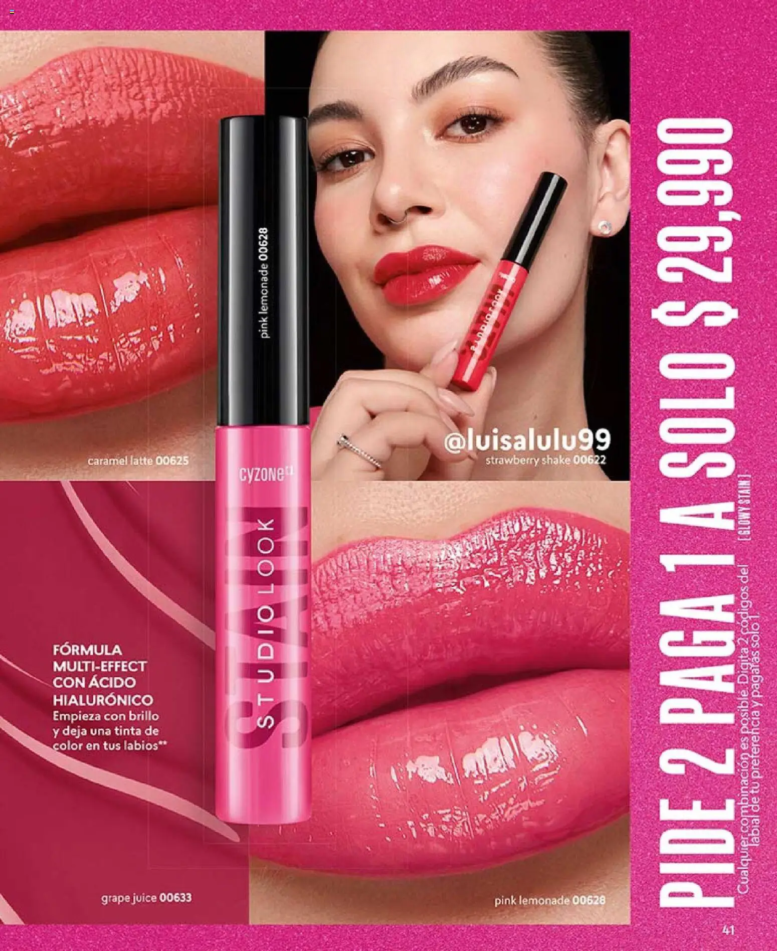 CyZone revista - valida desde el 03.11.2025 | Página: 41 | Productos: Brillo, Combinación