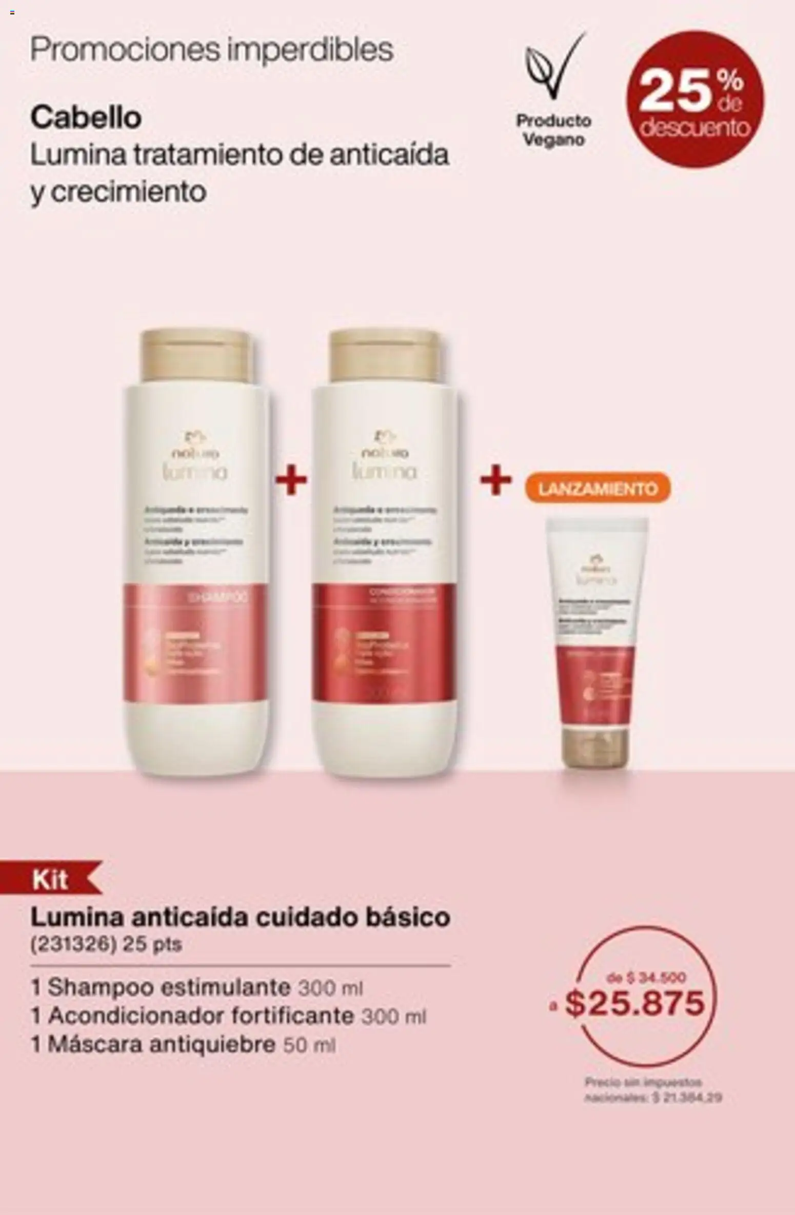 Catálogo Natura Ciclo 1/2026 │ válido desde el 04.12.2025 | Página: 39 | Productos: Máscara, Shampoo, Acondicionador