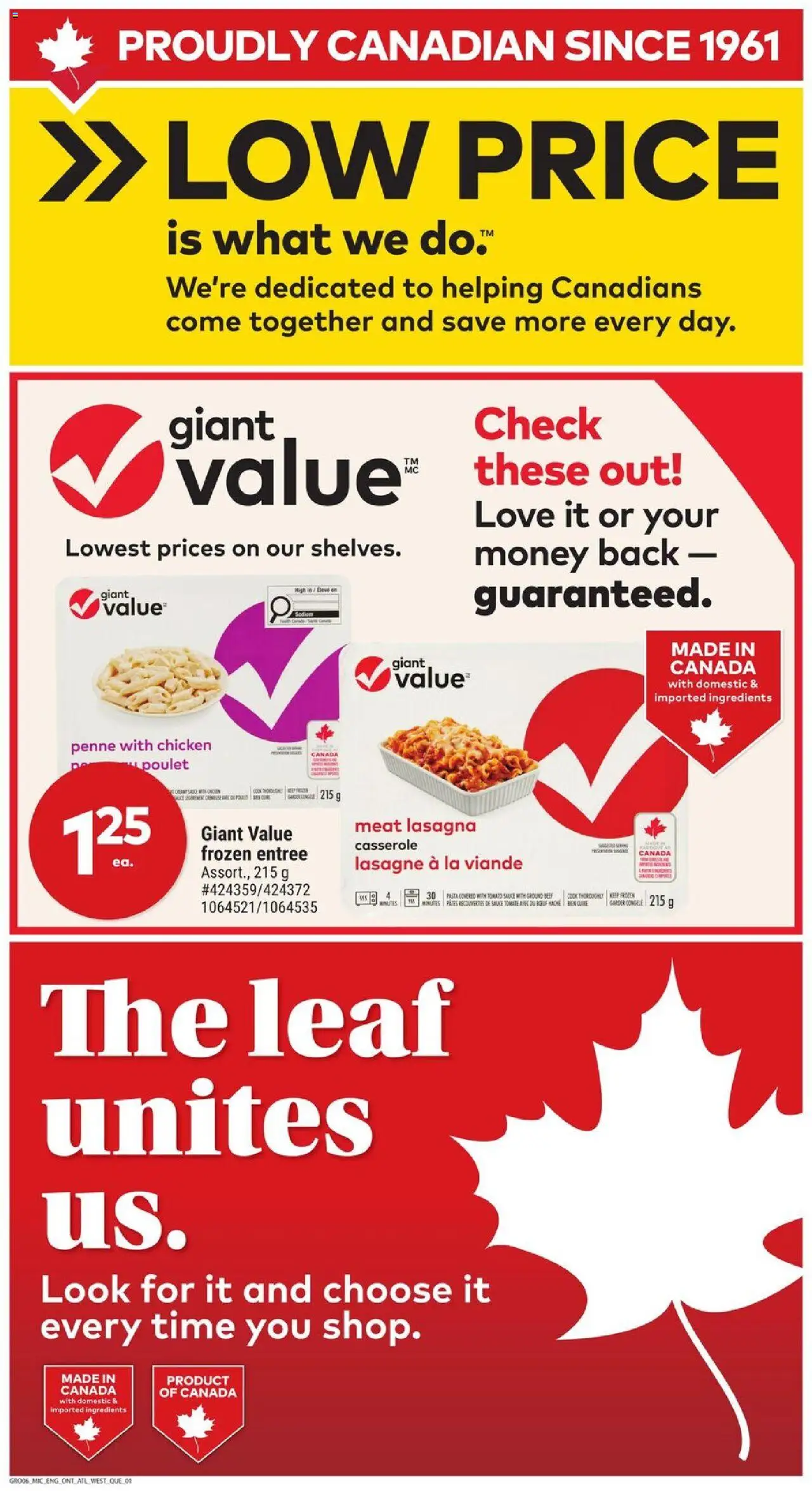 Giant Tiger flyer valid from 10.09.2025 | Page: 5 | Products: Beef, Chicken