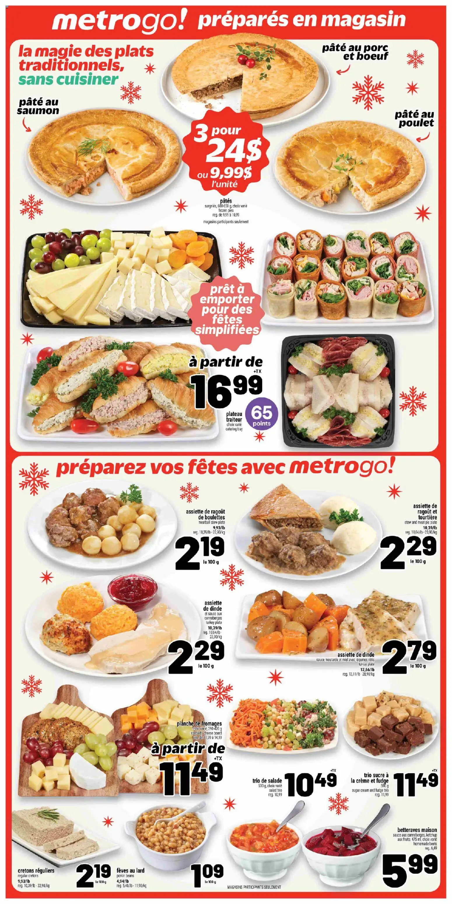 Metro flyer valid from 18.12.2025 | Page: 16 | Products: Ketchup, Salad, Turkey, Cheese