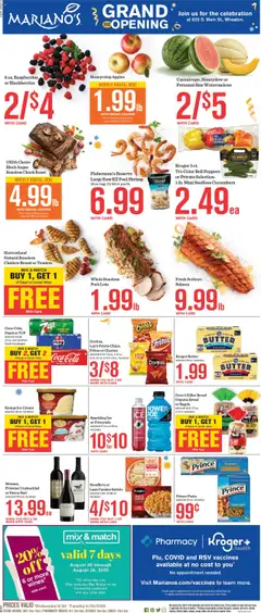 Mariano's Weekly Ad - valid from 20.08.2025 | Page: 1