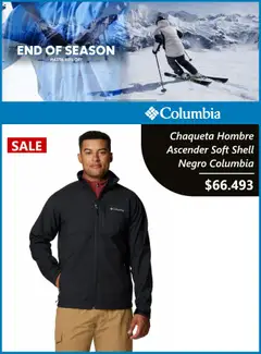 Columbia ofertas  │ válido desde el 08.08.2025 | Página: 4 | Productos: Chaqueta