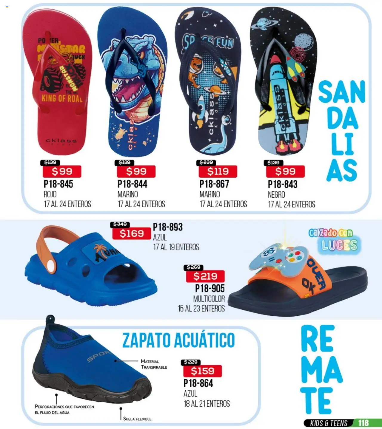 Nuevas ofertas de Cklass válidas en toda la República Mexicana desde el 13.08.2025. ¡Encuentra las mejores ofertas en Cklass - Catálogo Remate Total Ropa! | Página: 240 | Productos: Agua, Flexible, Té