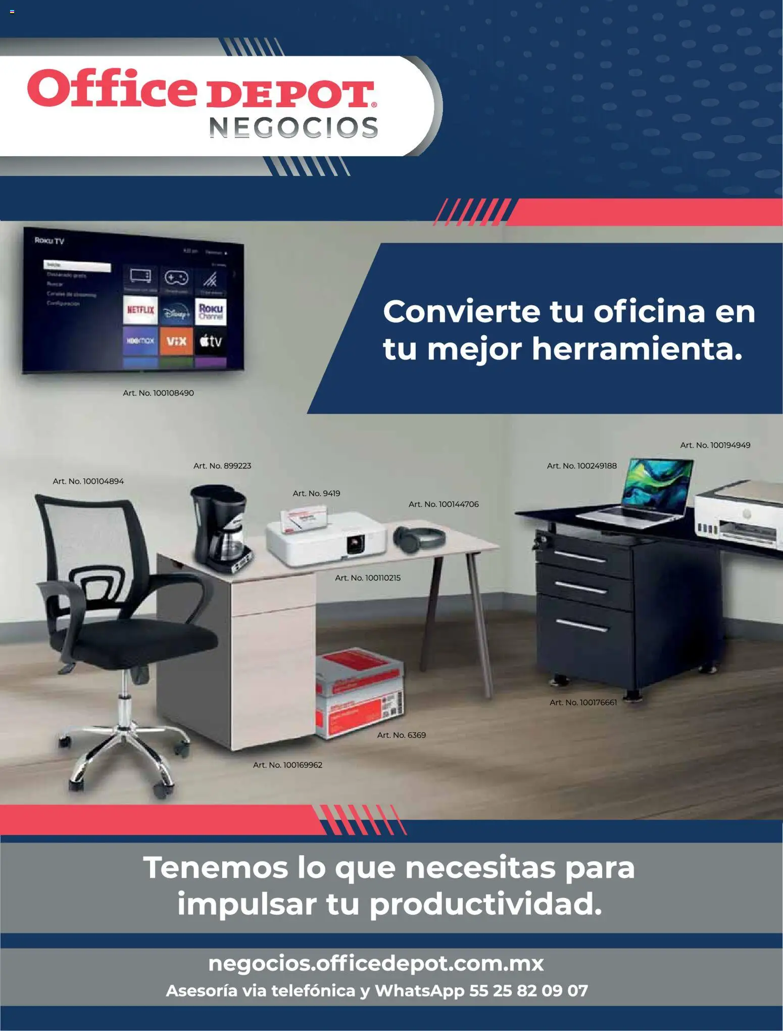 Nuevas ofertas de Office Depot válidas en toda la República Mexicana desde el 12.01.2026. ¡Encuentra las mejores ofertas en Office Depot catálogo 2026! | Página: 37