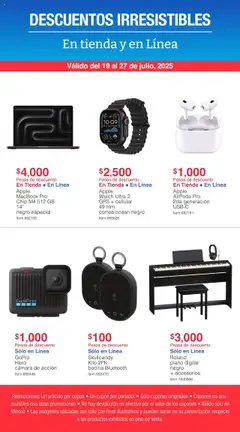 Nuevas ofertas de Costco válidas en toda la República Mexicana desde el 19.07.2025. ¡Encuentra las mejores ofertas en Costco - Catálogo Descuentos Irresistibles ! | Página: 2