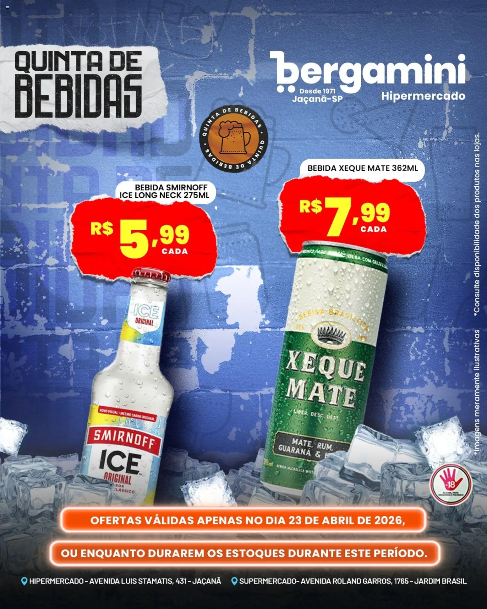 Supermercado Bergamini Folheto - válido de 23.04.2026 | Página: 7 | Produtos: Guaraná, Bebida