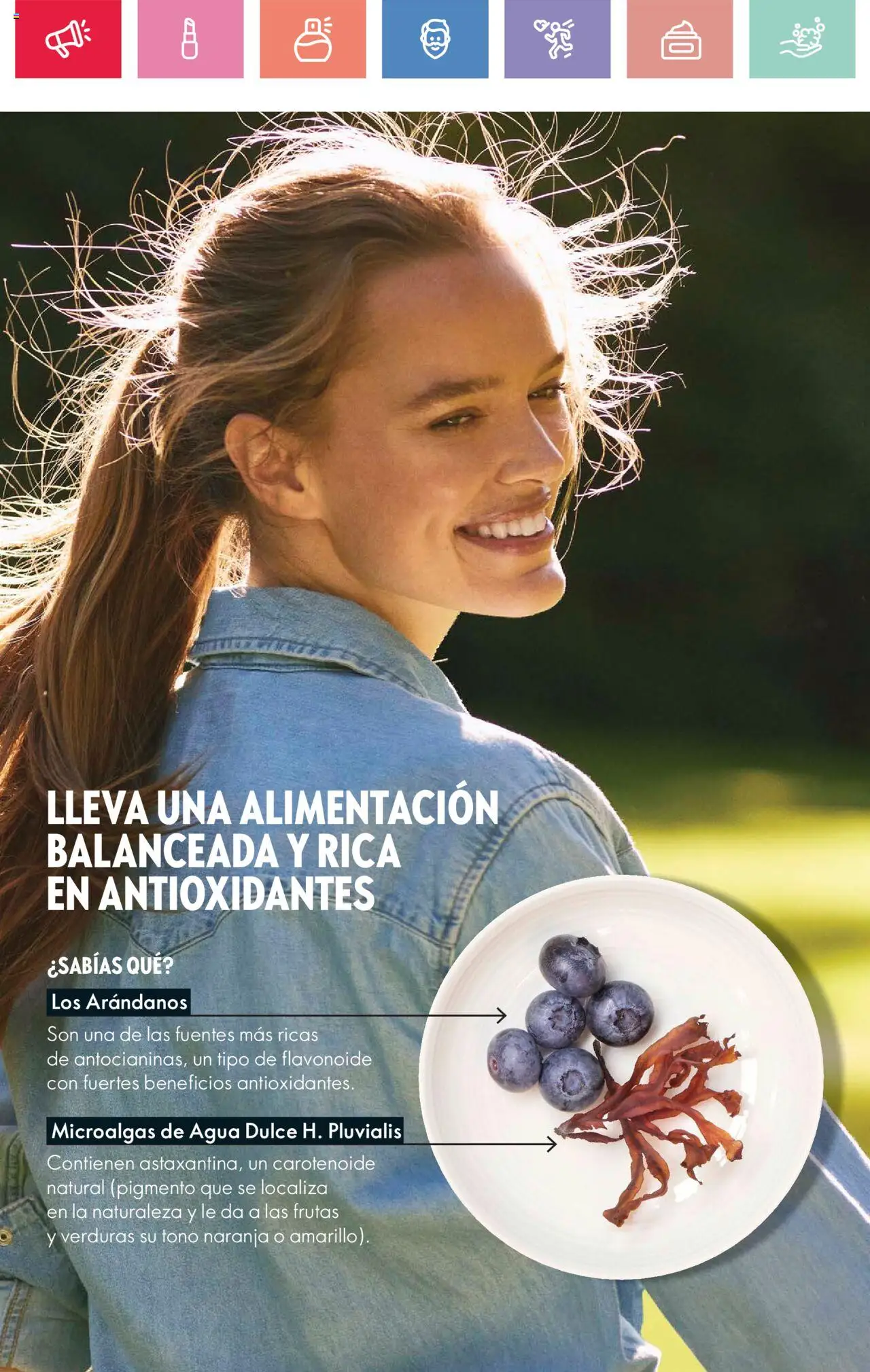 Oriflame catálogo │ válido desde el 21.06.2025 | Página: 100 | Productos: Agua, Arándanos