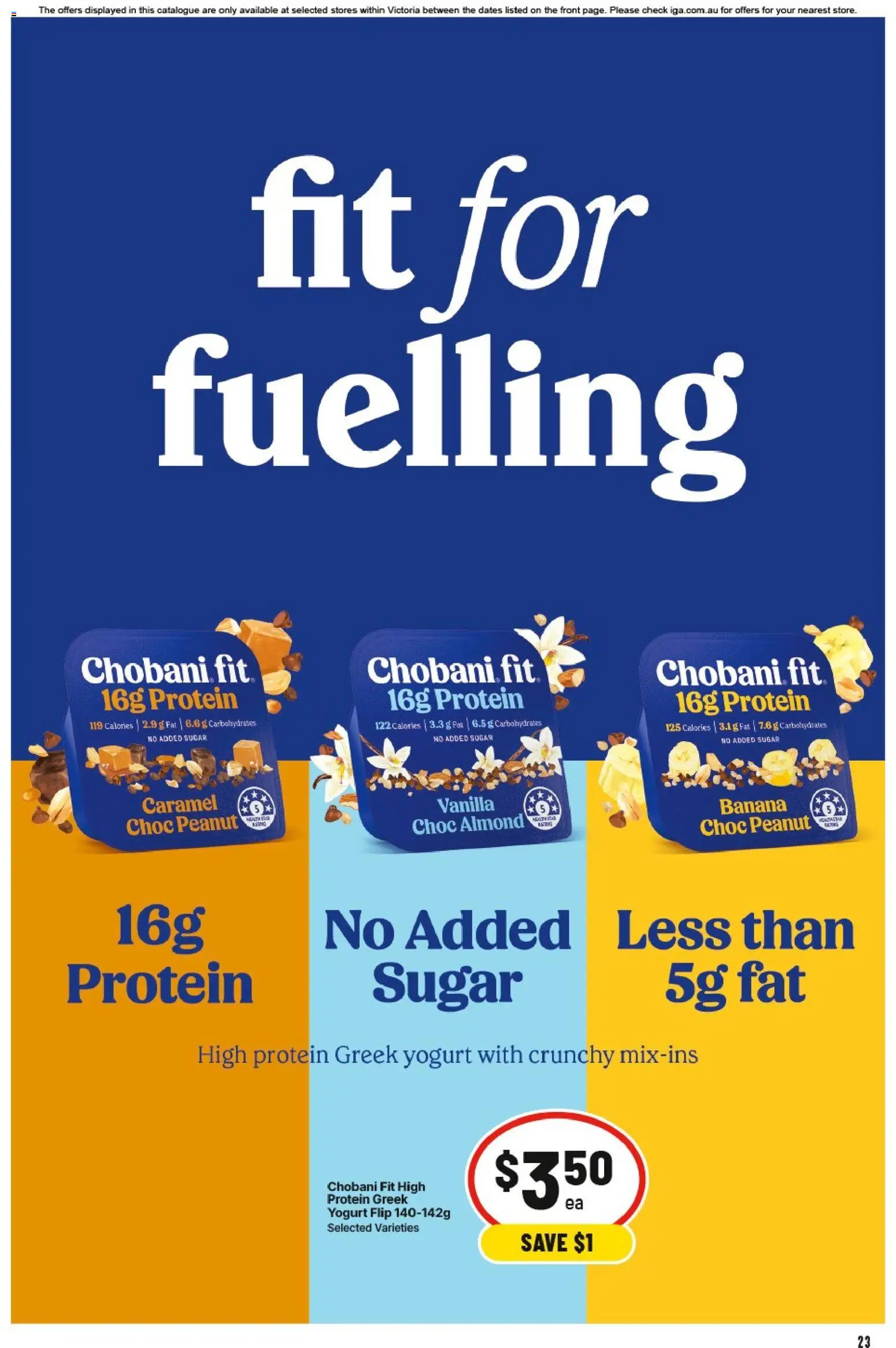 IGA catalogue - valid from 12.11.2025 | Page: 23 | Products: Yoghurt, Juice, Tea, Sugar