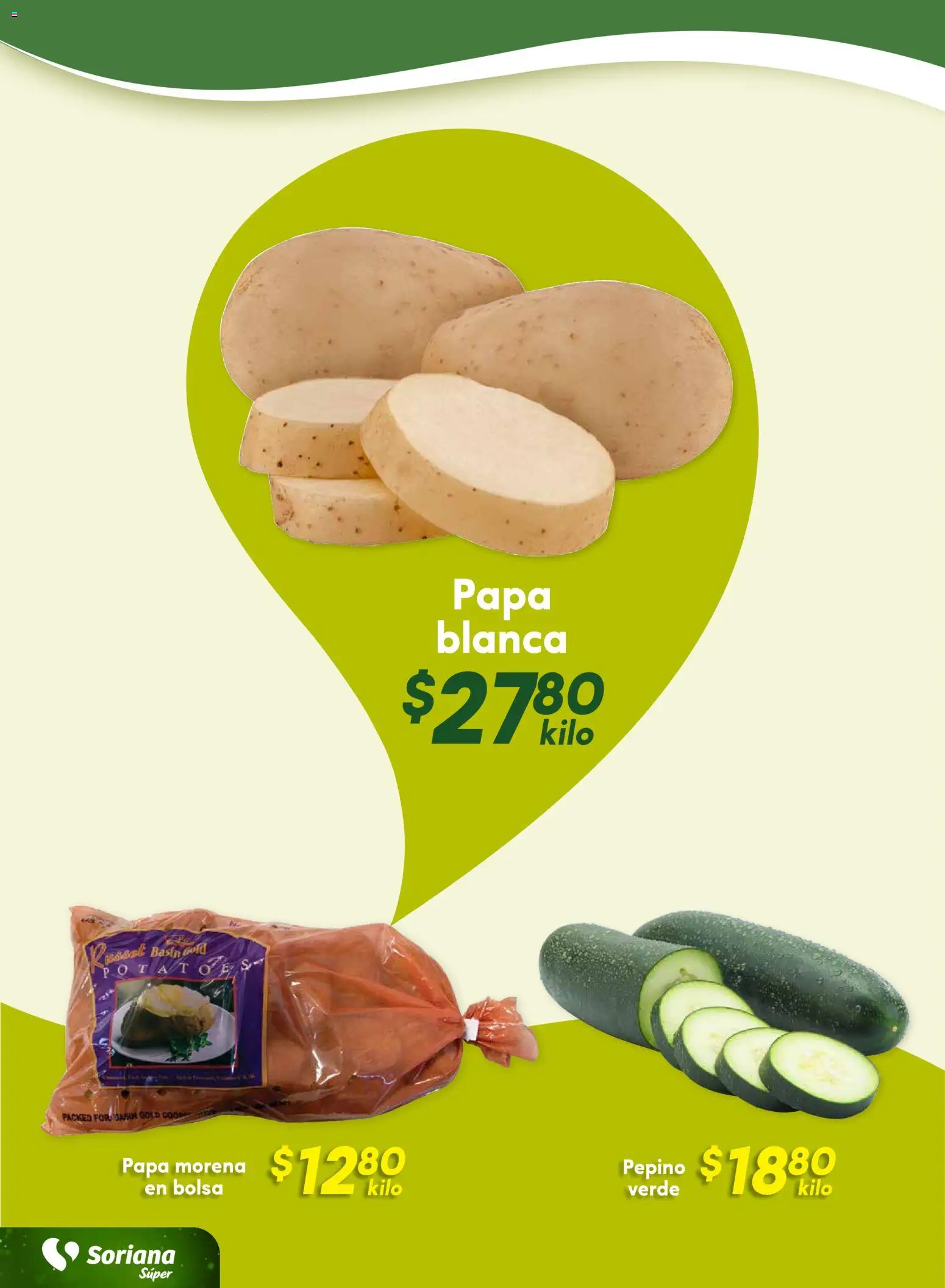 Nuevas ofertas de Soriana válidas en toda la República Mexicana desde el 04.12.2025. ¡Encuentra las mejores ofertas en Soriana - Fin de Semana Súper: Saltillo y Torreón! | Página: 8 | Productos: Papa, Bolsa