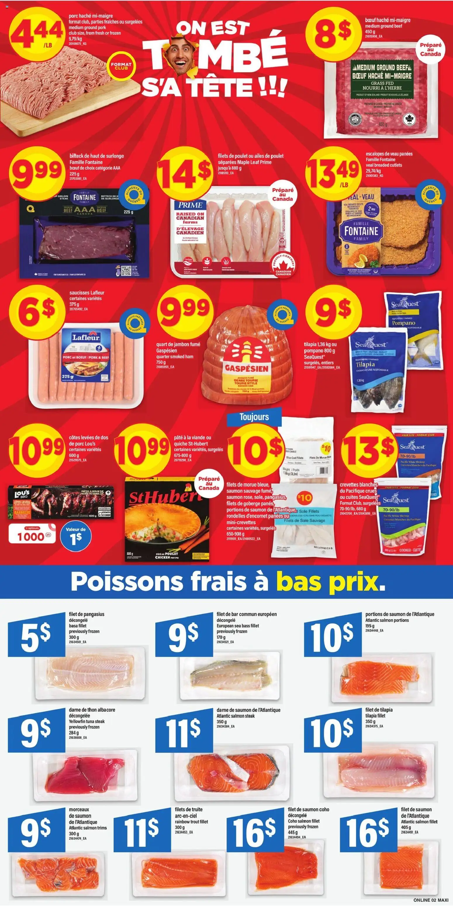 Maxi flyer valid from 30.04.2026 | Page: 6 | Products: Beef, Ham, Chicken, Pork