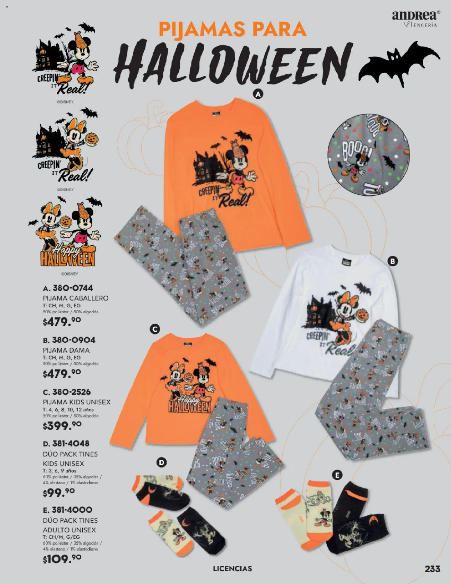 Nuevas ofertas de Andrea válidas en toda la República Mexicana desde el 26.11.2025. ¡Encuentra las mejores ofertas en Andrea catálogo Lancería, Vestir Interior otoño 2025! | Página: 69 | Productos: Pijama, Algodón