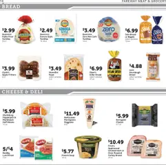 Fareway Weekly Ad - valid from 14.07.2025 | Page: 14 | Products: Cheese, Bread, Ham, Oven