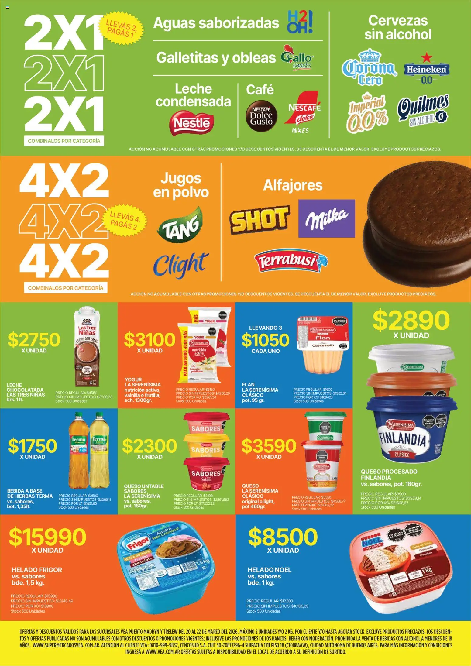 Vea - Ofertas fin de semana Chubut │ válido desde el 20.03.2026 | Página: 8