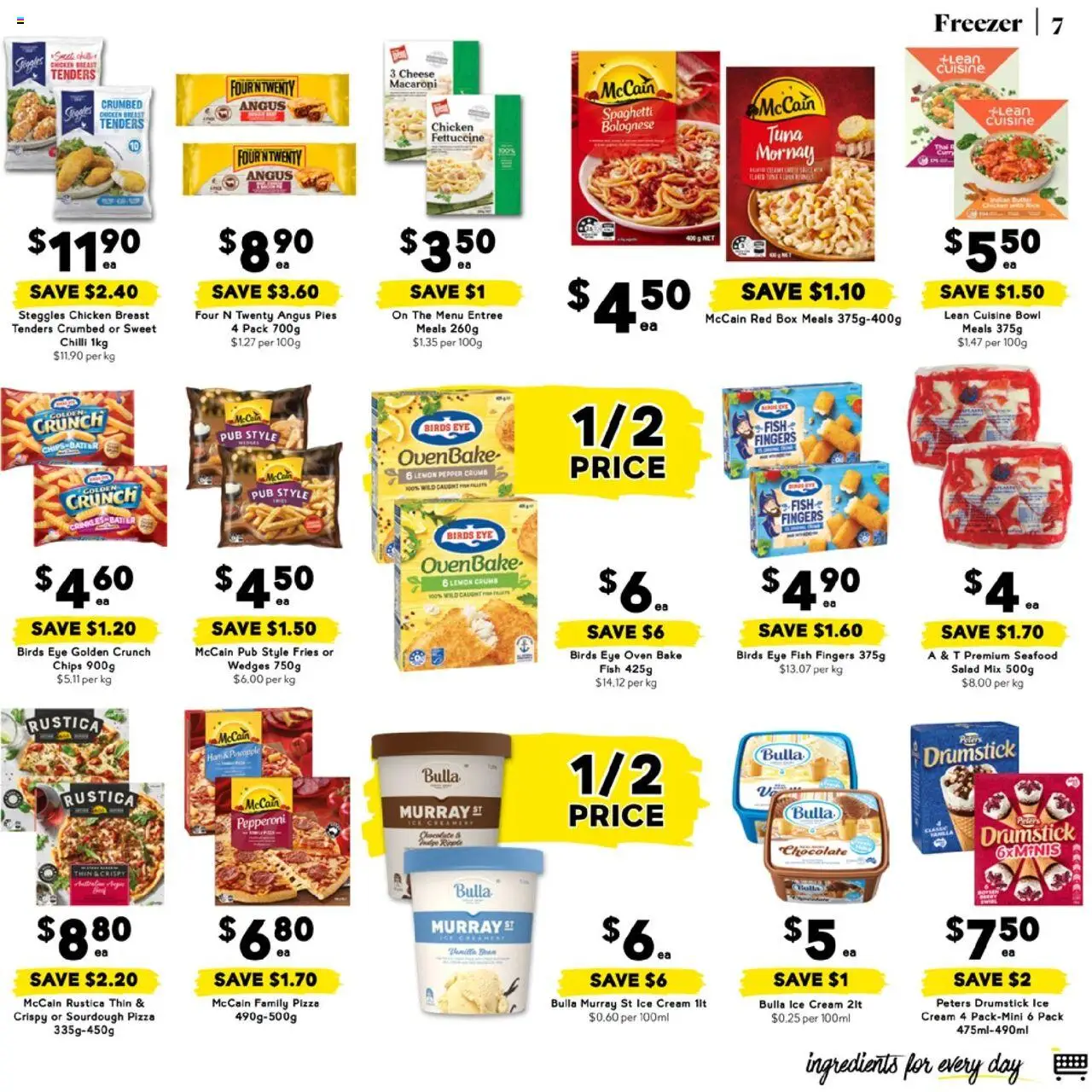 Drakes catalogue - valid from 11.06.2025 | Page: 7 | Products: Cheese, Cream, Seafood, Pies
