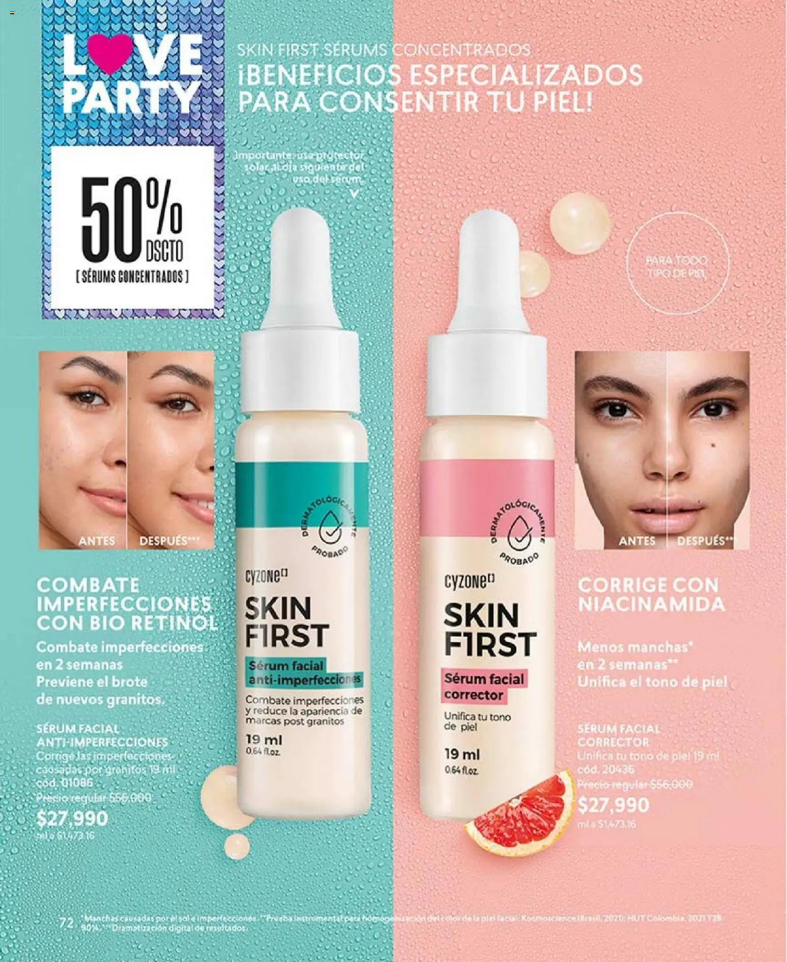 CyZone revista - valida desde el 01.03.2026 | Página: 83 | Productos: Serum, Protector solar, Corrector