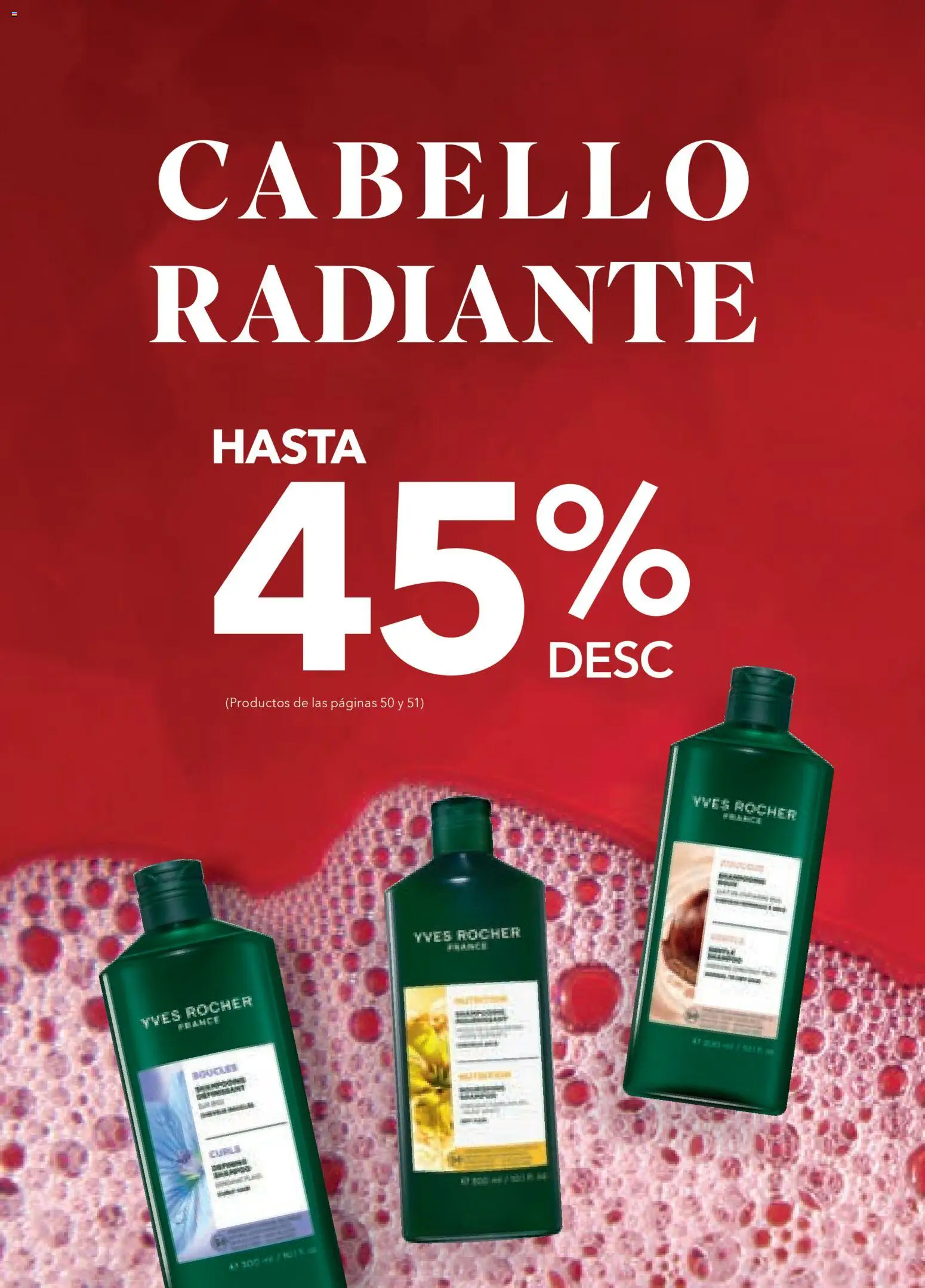 Nuevas ofertas de Yves Rocher válidas en toda la República Mexicana desde el 24.03.2026. ¡Encuentra las mejores ofertas en Yves Rocher campaña 5 2026! | Página: 50 | Productos: Radiante
