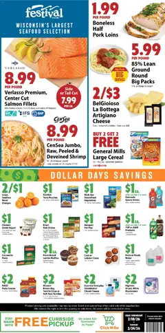 Preview of Festival Foods weekly ads valid from 18.02.2026