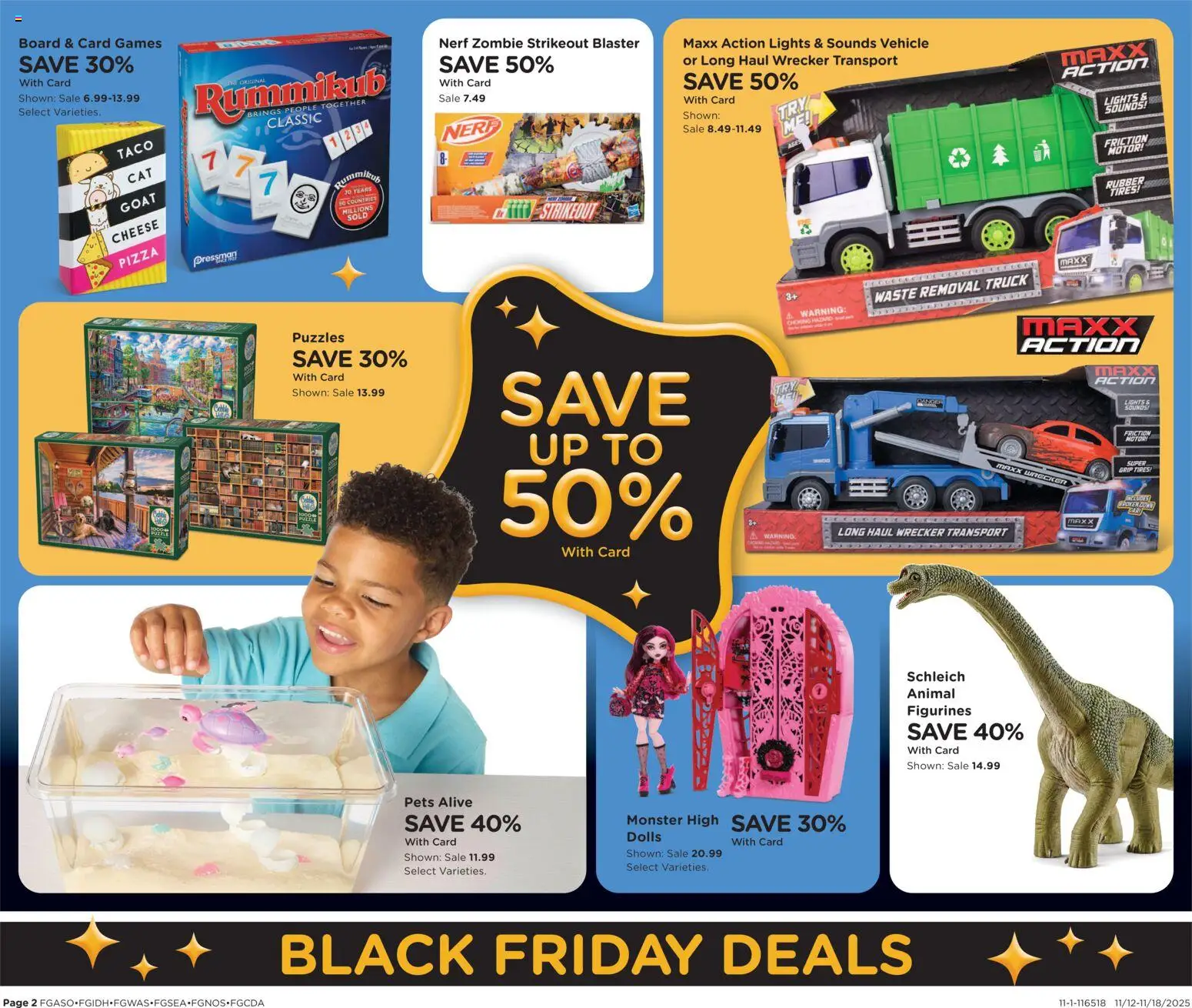 Fred Meyer Black Friday Deals - valid from 12.11.2025 | Page: 2 | Products: Cheese, Pizza