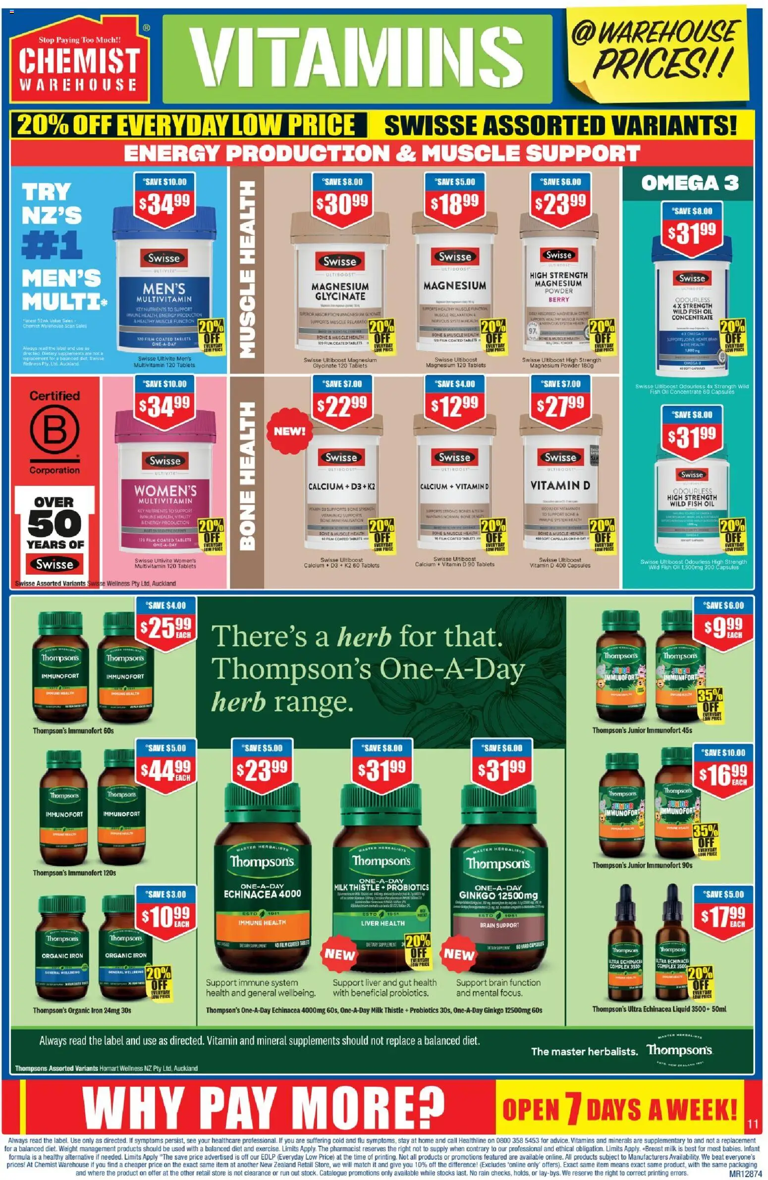 Chemist Warehouse catalogue from 26.02.2026 | Page: 11