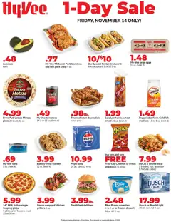 Preview of HyVee weekly ads valid from 14.11.2025