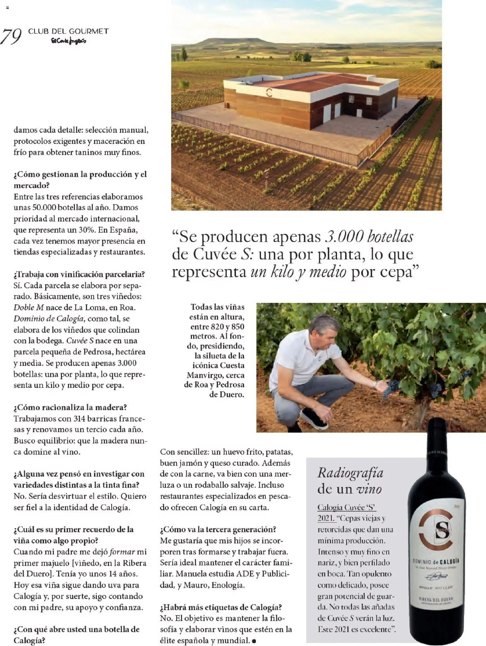 Nuevas ofertas de El Corte Inglés válidas en toda la República Mexicana desde el 11.12.2025. ¡Encuentra las mejores ofertas en El Corte Inglés catálogo Gourmet! | Página: 79 | Productos: Huevo, Queso, Botella, Vino