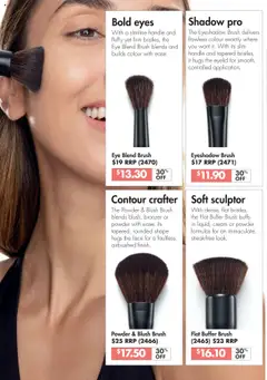 Nutrimetics catalogue - valid from 26.07.2025 | Page: 12 | Products: Bronzer, Blush, Brush, Cream
