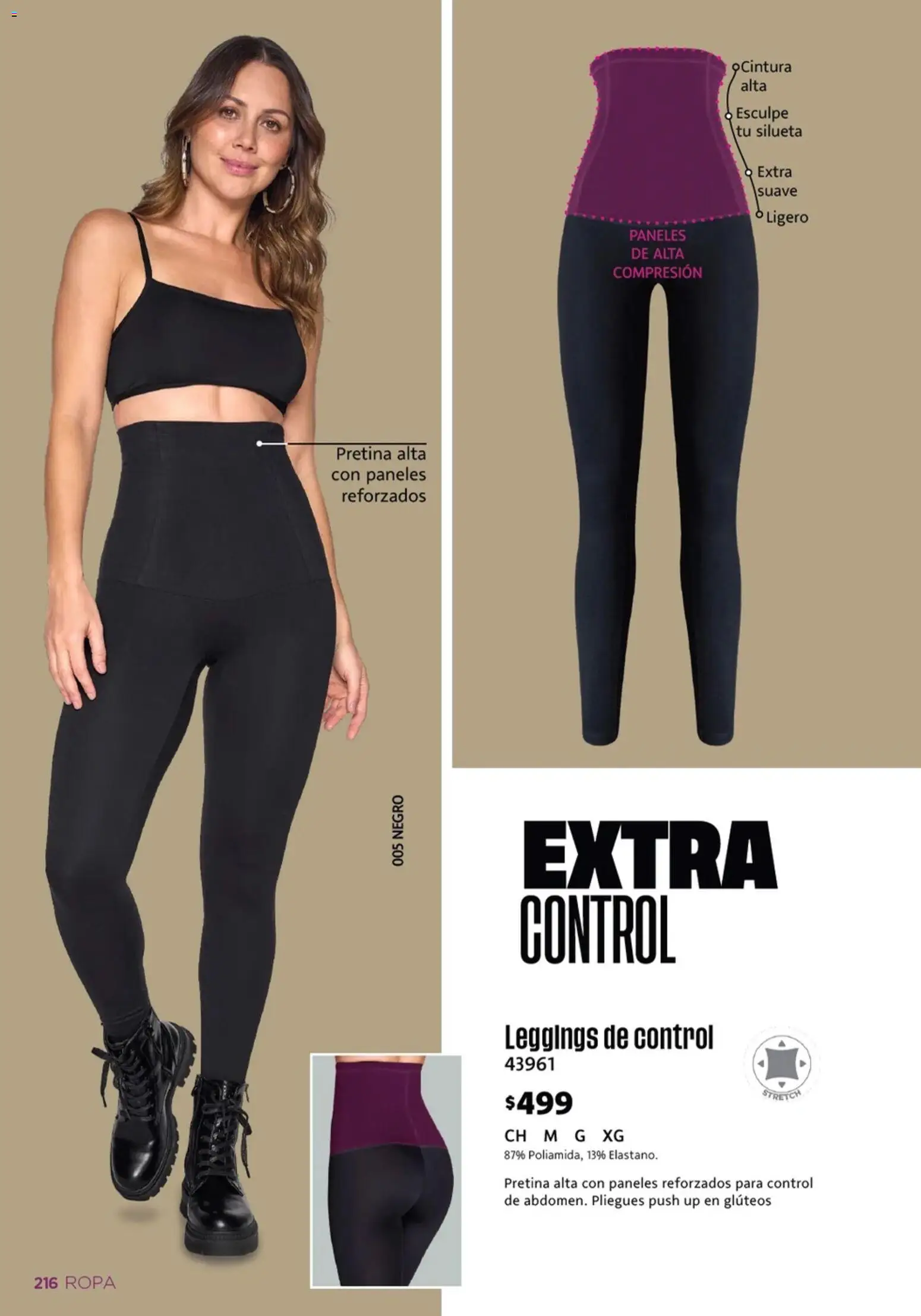 Nuevas ofertas de Ilusión válidas en toda la República Mexicana desde el 01.03.2026. ¡Encuentra las mejores ofertas en Ilusión catálogo Primavera! | Página: 218 | Productos: Leggings, Ropa