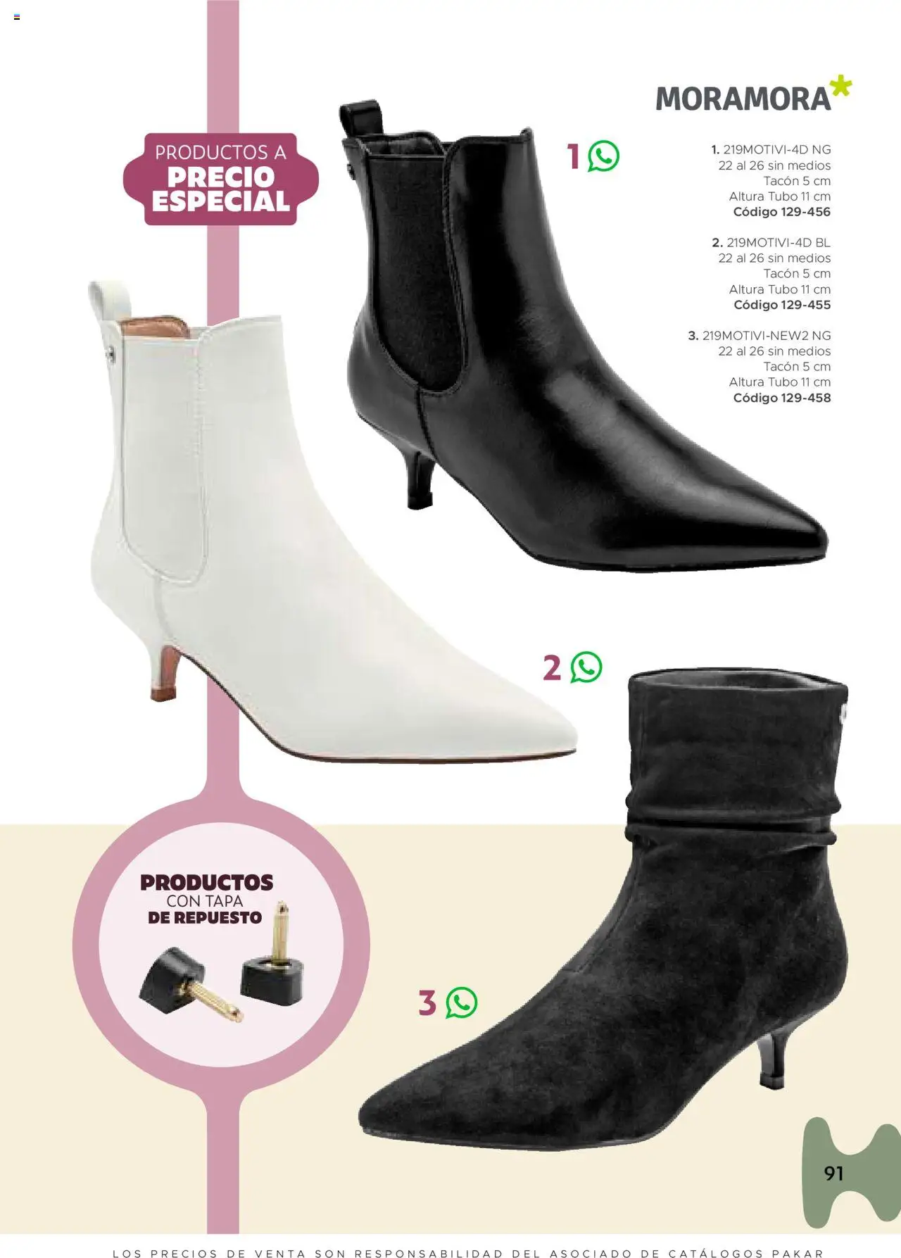 Nuevas ofertas de SC Pakar válidas en toda la República Mexicana desde el 24.07.2025. ¡Encuentra las mejores ofertas en SC Pakar - Catálogo Bota! | Página: 91