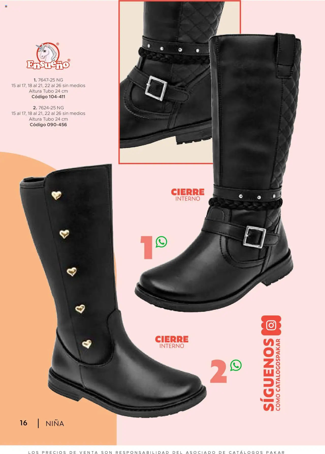 Nuevas ofertas de SC Pakar válidas en toda la República Mexicana desde el 24.07.2025. ¡Encuentra las mejores ofertas en SC Pakar - Catálogo Nina otoño / invierno! | Página: 16