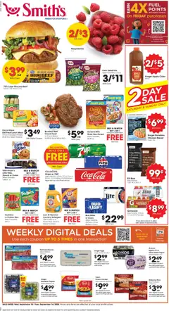 Preview of Smith's weekly ads valid from 10.09.2025