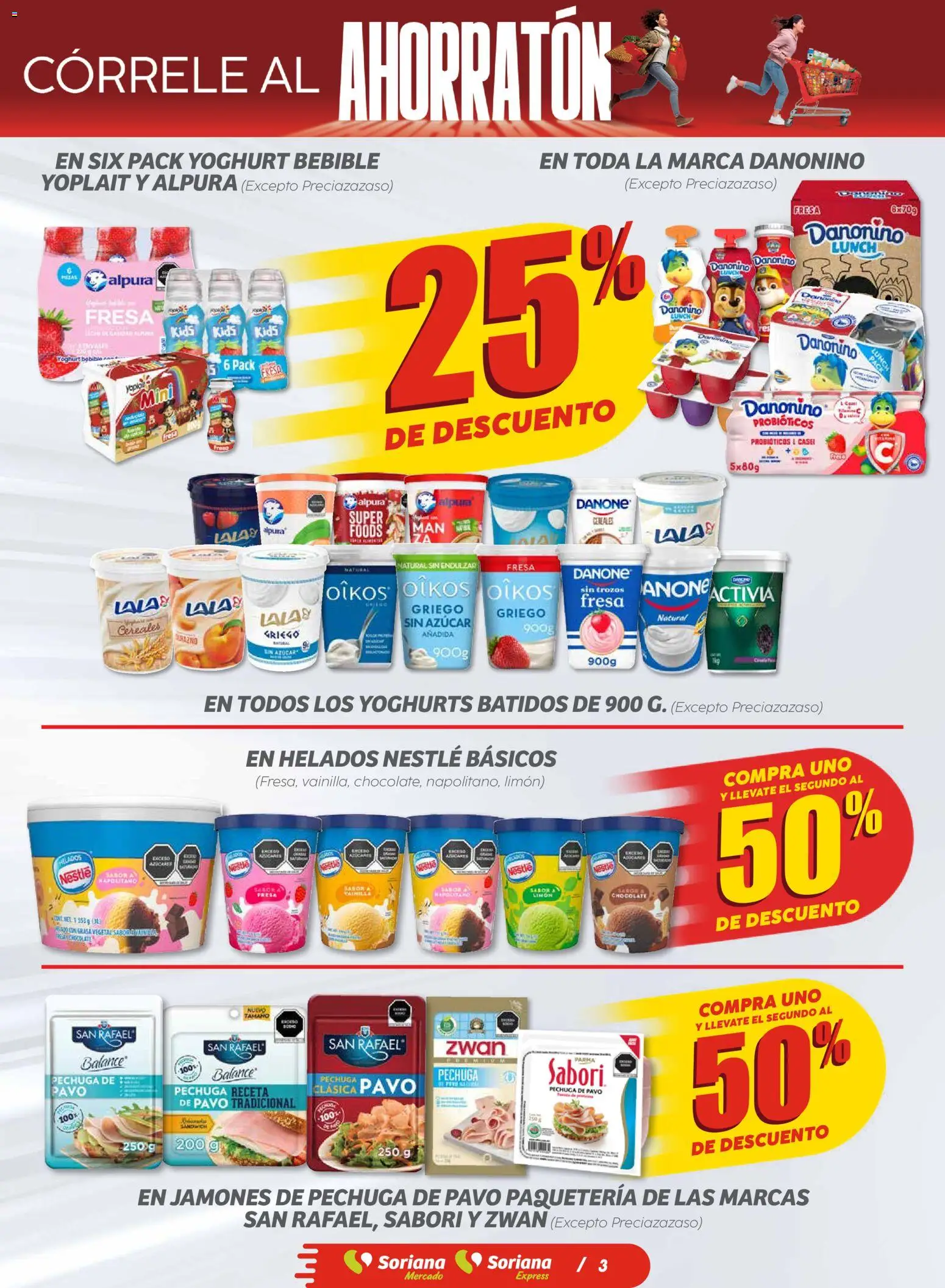 Nuevas ofertas de Soriana válidas en toda la República Mexicana desde el 13.11.2025. ¡Encuentra las mejores ofertas en Soriana - Ahorratón Mercado: Tamaulipas! | Página: 3 | Productos: Fresa, Azúcar, Durazno, Limón