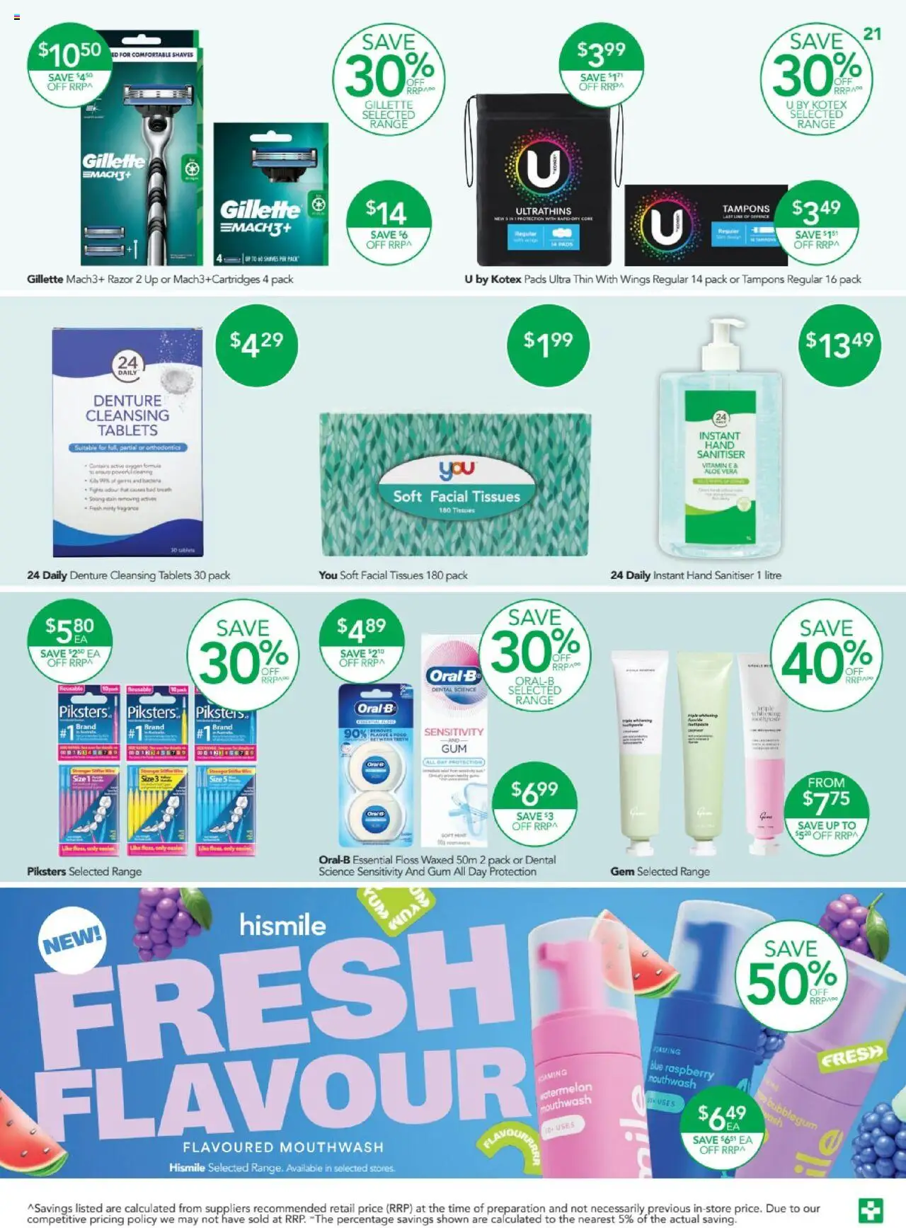 Terry White catalogue - valid from 31.07.2025 | Page: 23 | Products: Fragrance, Raspberry, Hand sanitiser, Tablets