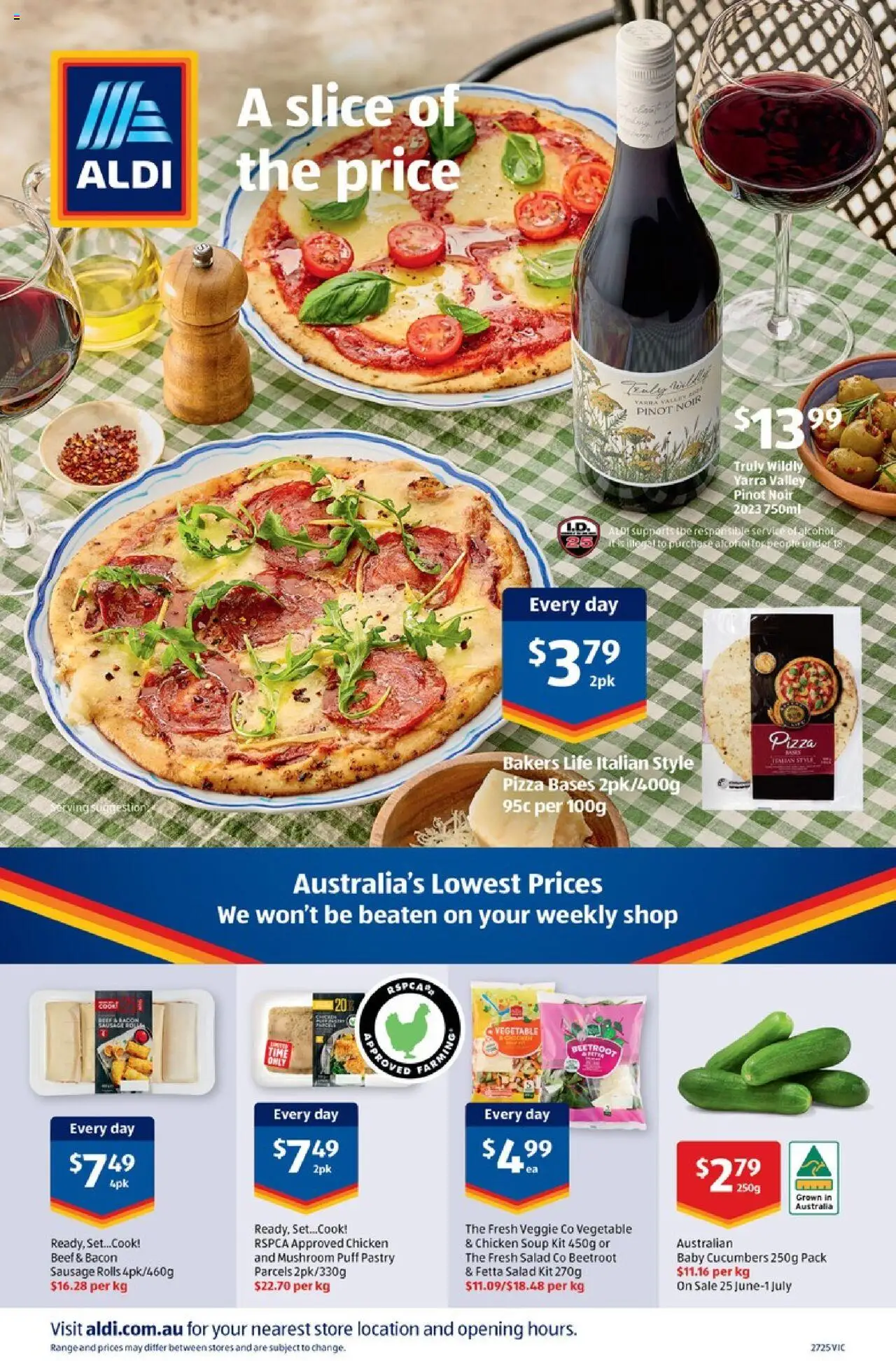 Aldi catalogue - valid from 02.07.2025 | Page: 38 | Products: Bacon, Chicken, Salad, Beetroot