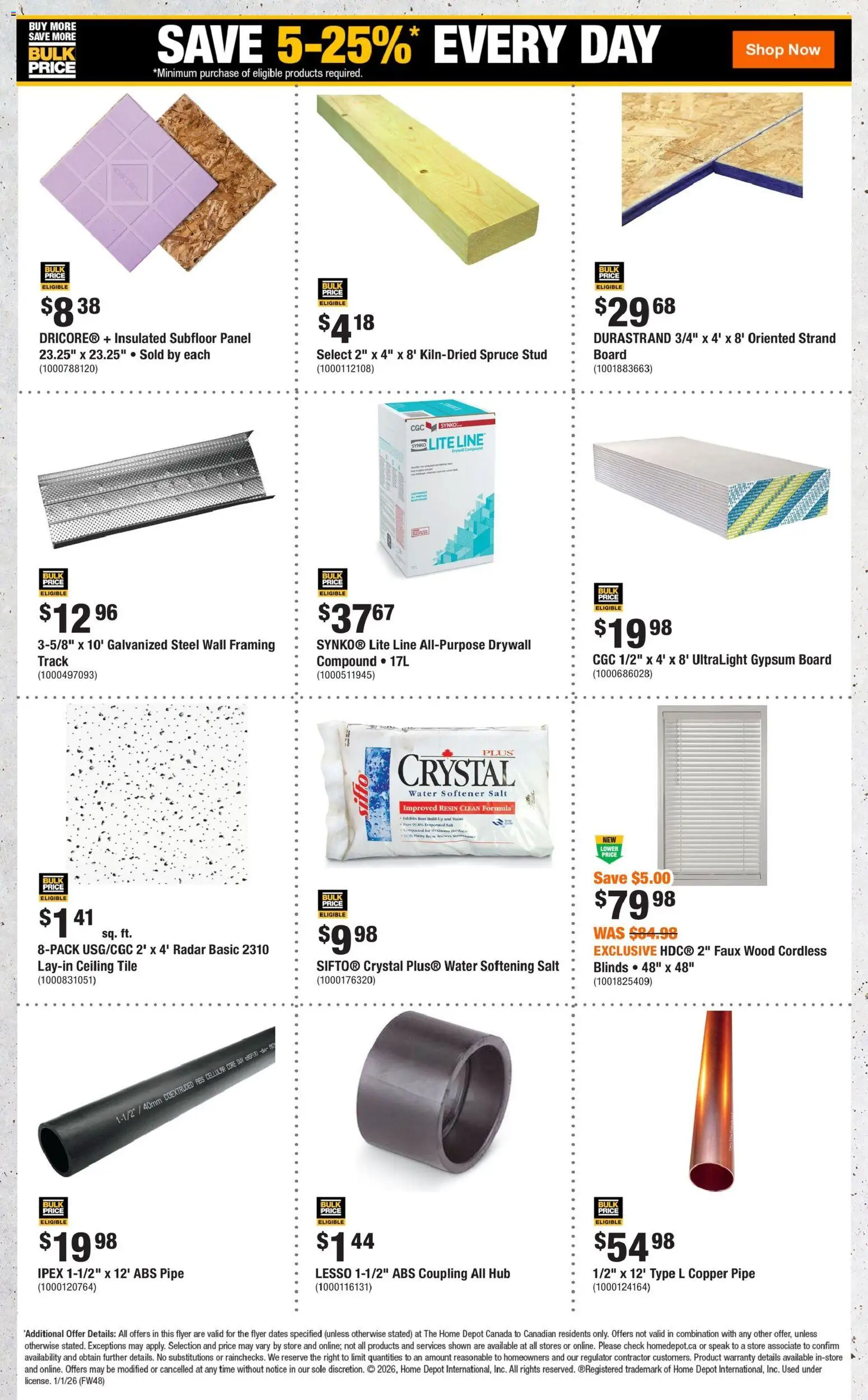 Home Depot flyer valid from 01.01.2026 | Page: 8
