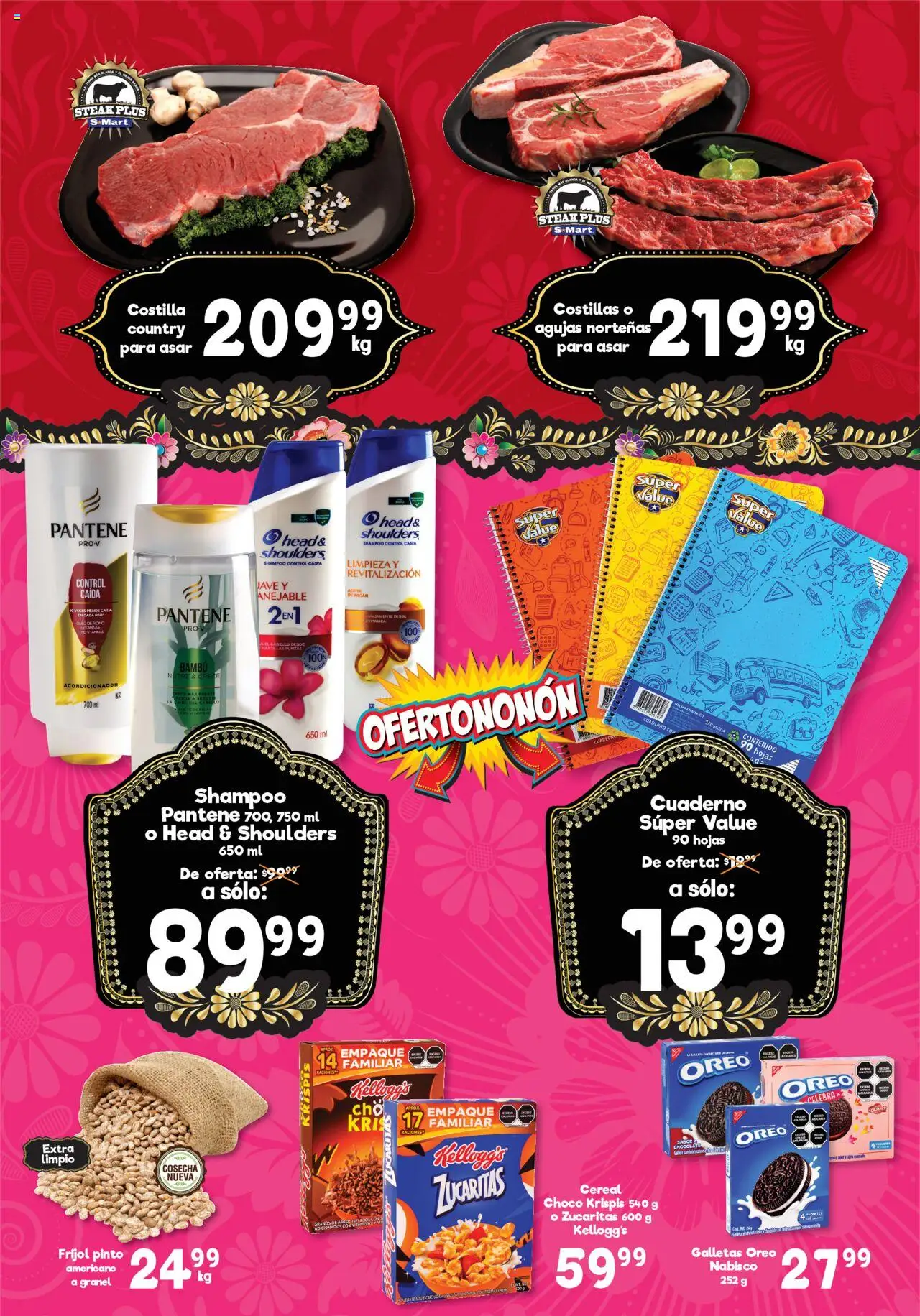 Nuevas ofertas de S-Mart válidas en toda la República Mexicana desde el 15.08.2025. ¡Encuentra las mejores ofertas en S-Mart - Folleto - Reynosa (y Rio Bravo)! | Página: 3 | Productos: Aceite, Notebook, Té, Acondicionador