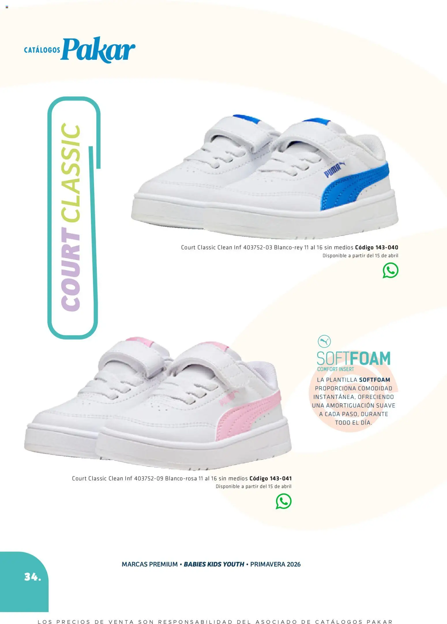 Nuevas ofertas de SC Pakar válidas en toda la República Mexicana desde el 27.02.2026. ¡Encuentra las mejores ofertas en SC Pakar catálogo Premium Kids! | Página: 34