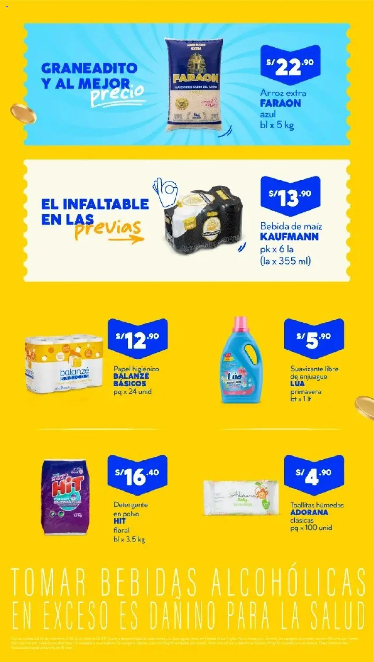 Catálogo Mass válido desde 26.09.2025 | Página: 2 | Productos: Detergente, Arroz, Polvo