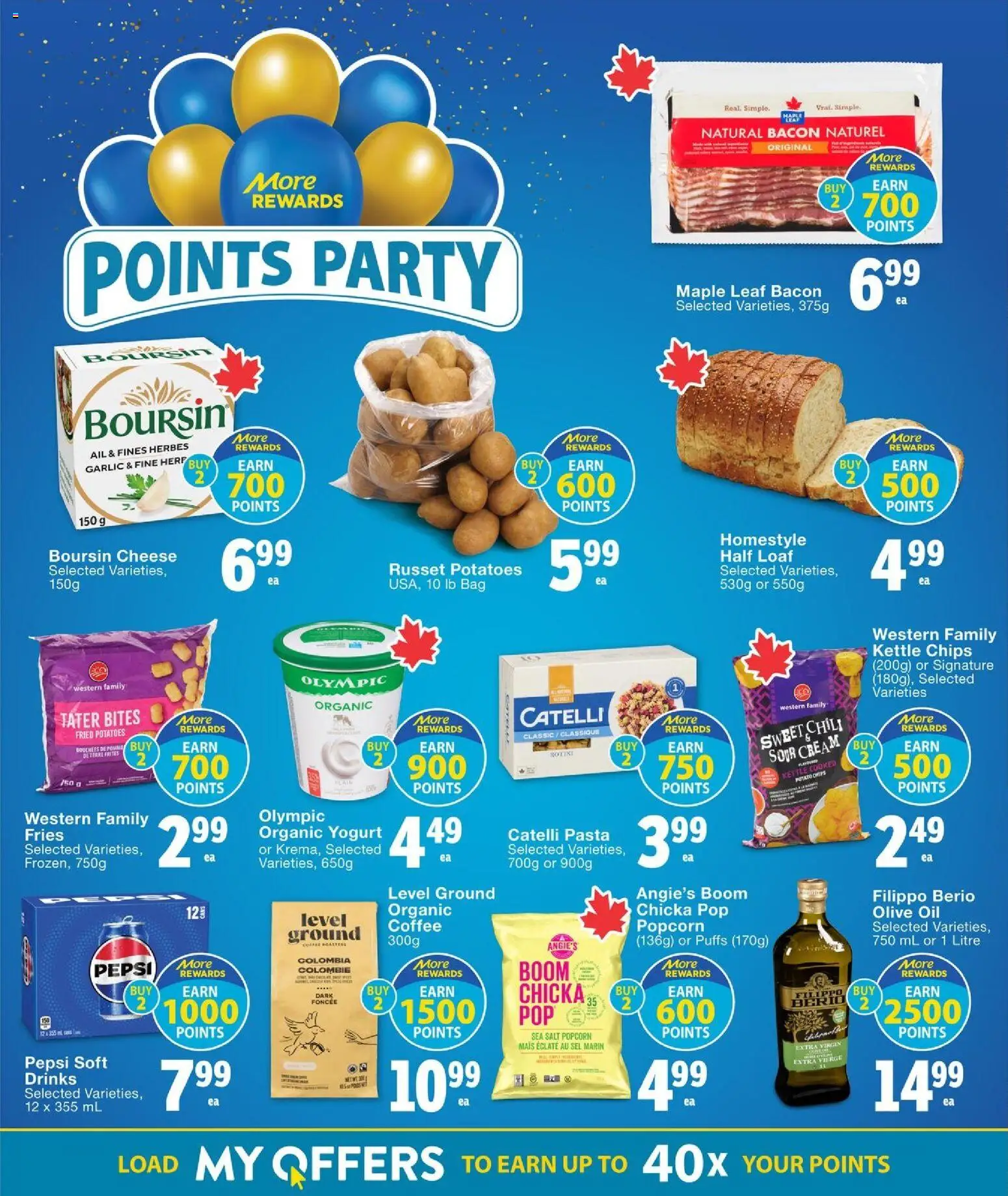 Quality Foods flyer valid from 26.02.2026 | Page: 12 | Products: Sour cream, Pasta, Chips, Yogurt