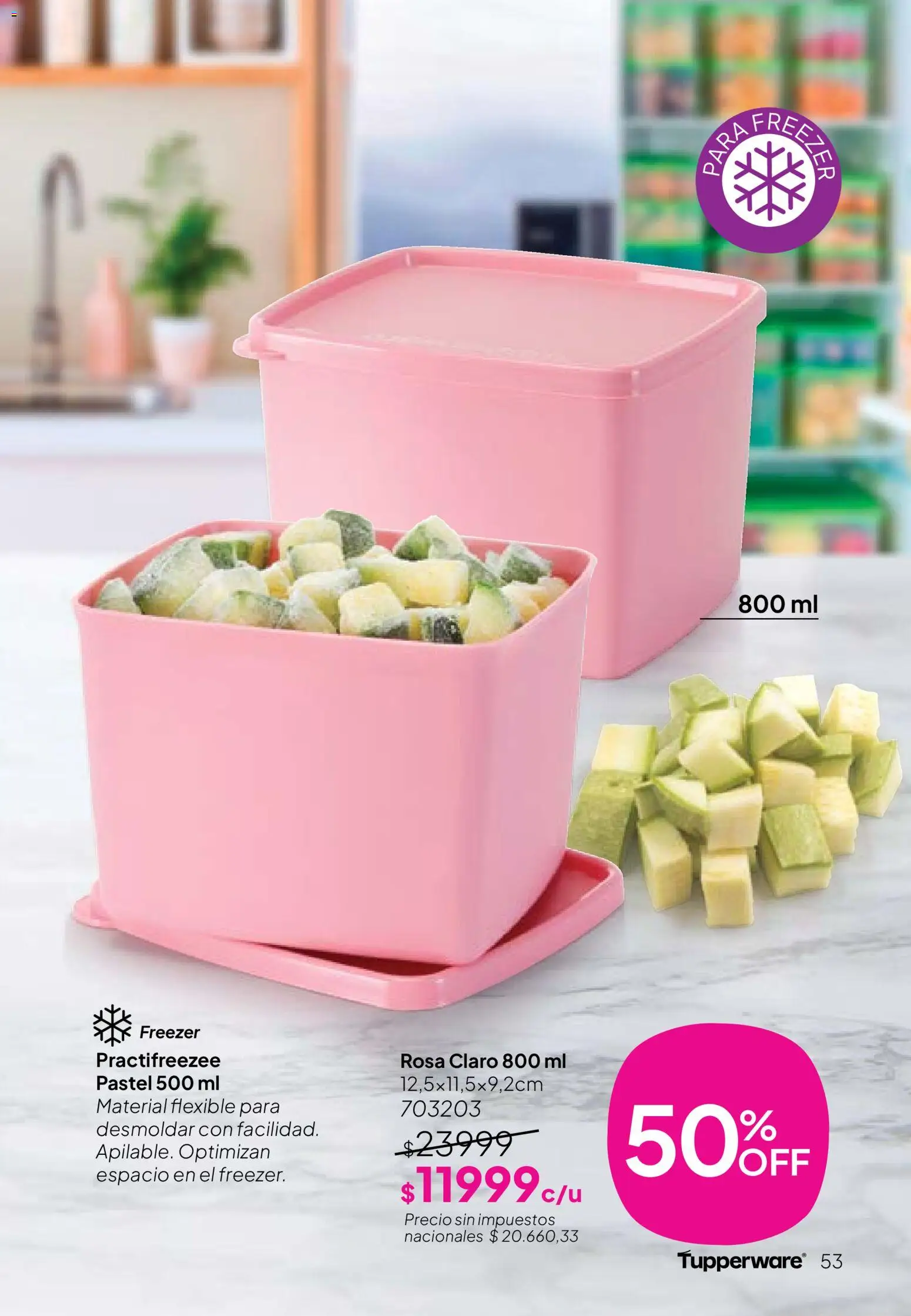 Tupperware Folleto │ válido desde el 24.11.2025 | Página: 54 | Productos: Flexible, Freezer