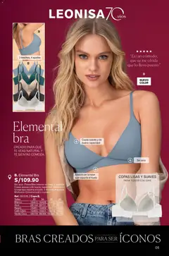 Vista previa de folleto Leonisa catálogo - Campaña 5 de la Leonisa válido desde 16.03.2026 | Página: 5 | Productos: Cómoda, Café, Té