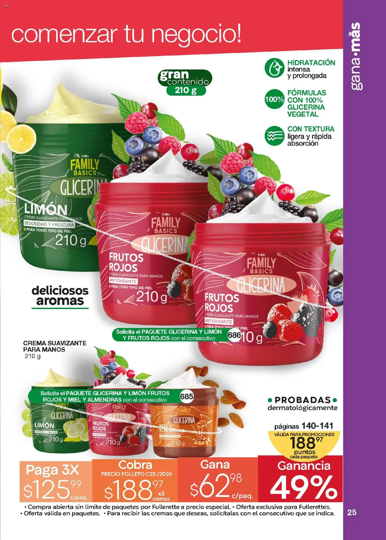 Nuevas ofertas de Fuller válidas en toda la República Mexicana desde el 18.02.2026. ¡Encuentra las mejores ofertas en Fuller Revista Gana Más C23! | Página: 25