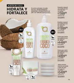 Vista previa Millanel - Catálogo válido desde el 20.10.2025 | Página: 113 | Productos: Aceite, Emulsión, Leche, Crema